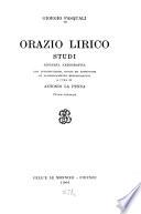 Orazio lirico