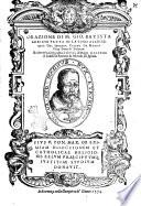 Orazione di M. Gio. Batista Adriani fatta in latino all'essequie del sereniss. Cosimo de Medici Gran Duca di Toscana, recitata nel palazzo publico il di 17. di maggio 1574. E tradotta in fiorentino da Marcello suo figliuolo