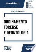 Ordinamento forense e deontologia 2021