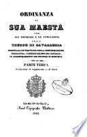 Ordinanza di Sua Maesta per gli esercizi e le evoluzioni delle truppe di cavalleria seguita da un trattato sulla conformazione, ferratura, conservazione del cavallo, ed addestramento dei puledri di rimonta