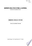 Ordine degli studi