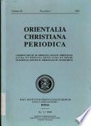 Orientalia christiana periodica