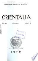 Orientalia