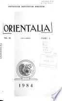Orientalia