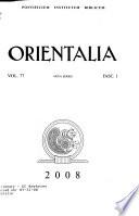 Orientalia