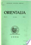 Orientalia