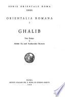 Orientalia Romana