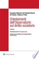 Orientamenti dell'Osservatorio sul diritto societario
