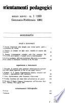 Orientamenti pedagogici