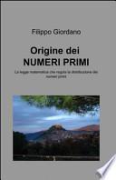 Origine dei numeri primi