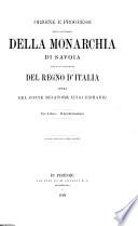 Origine e progressi delle instituzioni della monarchia di Savoia