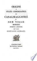 Origine e stato corografico di Casalmaggiore e sue ville