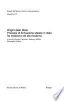 Origini dello stato