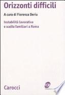 Orizzonti difficili