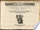ORLANDO DI LASSVS LI MADRIGALI A QVATRO VOCI, LIBRO PRIMO. NVOVAMENTE RISTAMPATI Et con alcuni MADRIGALI & CANZON d'altri Autori aggionti, & con ogni diligentia coretto