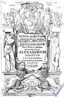 Ornithologiae hoc est de avibus historiae libri XII