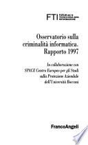 Osservatorio sulla criminalità informatica