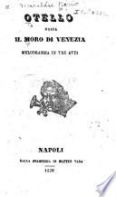 Otello, ossia Il Moro di Venezia