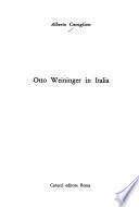 Otto Weininger in Italia