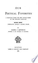 Our Poetrical Favorites