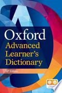 Oxford Advanced Learners Dictionary