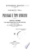 Paesaggi e tipi africani