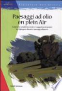Paesaggio ad olio en plein air
