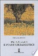 Paesaggio e piani urbanistici
