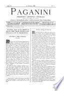 Paganini periodico artistico-musicale