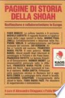 Pagine di storia della Shoah