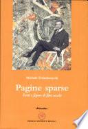 Pagine sparse. Fatti e figure di fine secolo