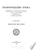 Palaeontographia Italica