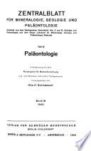 Palaeontological abstracts