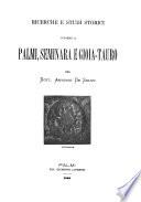 Palmi, seminara e gioia tauro