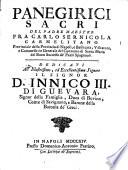 Panegirici sacri