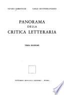 Panorama della critica letteraria
