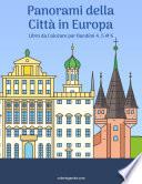Panorami della Città in Europa Libro da Colorare per Bambini 4, 5 & 6