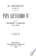 Papa Alessandro vi