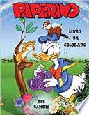 Paperino libro da Colorare per Bambini