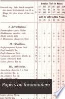 Papers on Foraminifera: Amicis, et al