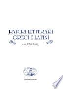 Papiri letterari greci e latini