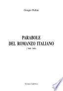 Parabole del romanzo italiano