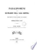 Paralipomeni alla illustrazione della sagra Scrittura per monumenti fenico-assirii ed egiziani