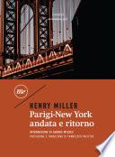 Parigi-New York andata e ritorno