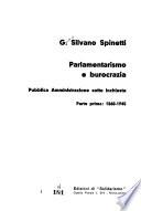 Parlamentarismo e burocrazia