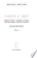 Parola e arte