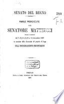 Parole pronunziate nelle tornate del 7, 10, 11, 12, 13 e 14 decembre 1867 in occasione della discussione del progetto di legge sull' insegnamento secondario