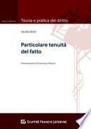 Particolare tenuità del fatto