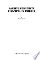 Partito comunista e società in Umbria