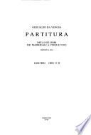 Partitura delli sei libri de' madrigali a cinque voci: Libri 1-3